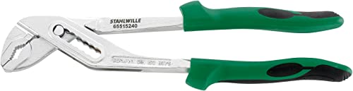 STAHLWILLE 6551 Wasserpumpenzange l zum Greifen von Rohren, Muttern und Blechen l Länge 240 mm l extrem robust l Made in Germany von STAHLWILLE