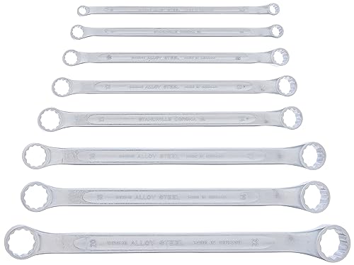 STAHLWILLE CORONA Nr. 23/8 l Doppelringschlüssel Set 8-tlg. (6-22 mm) l flachgekröpft l extrem belastbar l schraubenschonend l Made in Germany STAHLWILLE CORONA Nr. 23/8 l Doppelringschlüssel Set 8-tlg. (6-22 mm) l flachgekröpft l extrem belastbar l schraubenschonend l Made in Germany von STAHLWILLE