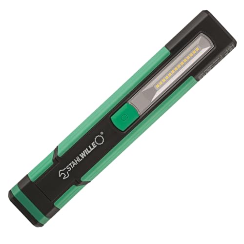 STAHLWILLE LED Akku Handleuchte | 1000 lm, Haltemagnete, drehbare Haken | 7h Leuchtdauer, 2 Leuchteinheiten | Arbeitsleuchteaufladbar via USB-C STAHLWILLE LED Akku Handleuchte | 1000 lm, Haltemagnete, drehbare Haken | 7h Leuchtdauer, 2 Leuchteinheiten | Arbeitsleuchteaufladbar via USB-C von STAHLWILLE