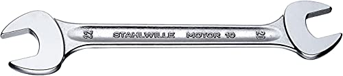 STAHLWILLE Nr. 10a Doppelmaulschlüssel MOTOR Schlüsselweite 1/2 x 9/16" L.190 mm von STAHLWILLE