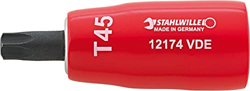 STAHLWILLE Nr. 12174 VDE VDE-Schraubendrehereinsätze 3/8" (10 mm) TORX T20 L.67 mm von STAHLWILLE