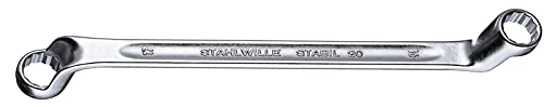 STAHLWILLE Nr. 20 Doppelringschlüssel StahlwilleSTABIL® Schlüsselweite 46x50 mm, L.535 mm von STAHLWILLE