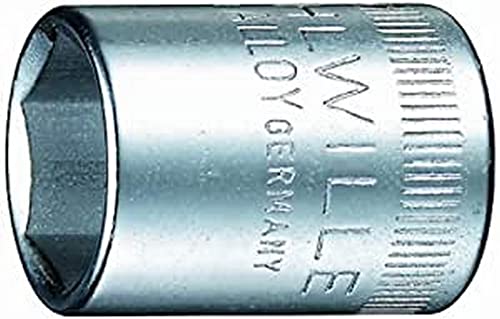 STAHLWILLE Nr. 40a Steckschlüsseleinsatz 6,3 mm (1/4") Schlüsselweite 1/8" L.23 mm AS-drive, HPQ-Hochleistungsstahl, verchromt von STAHLWILLE