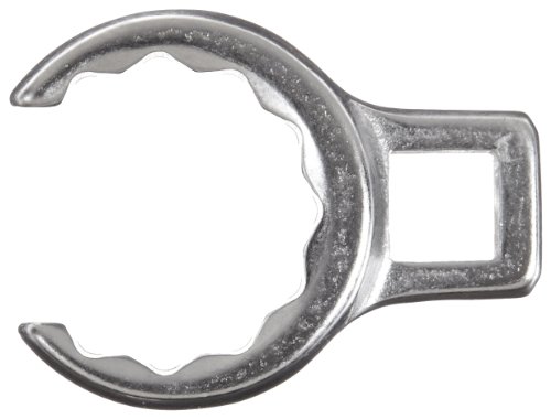 STAHLWILLE Nr. 440 CROW-RING-Schlüssel Schlüsselweite 24 2) mm Innen-4kant 3/8" L.47,3 mm AS-drive, Chrome-Alloy-Steel, verchromt von STAHLWILLE