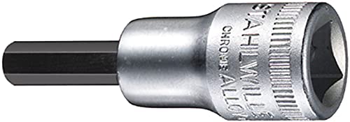 STAHLWILLE Nr. 49 INHEX-Einsatz 3/8" (10 mm) Schlüsselweite 7 mm L.52 mm von STAHLWILLE