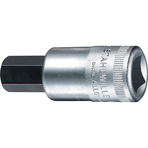 STAHLWILLE Nr. 54 Schraubendrehereinsatz 12,5 mm (1/2") f.INHEX Innensechskantschrauben Schlüsselweite 6 mm L.60 mm von STAHLWILLE
