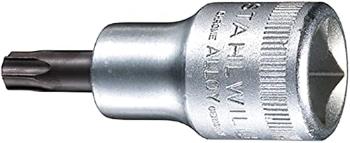 STAHLWILLE Nr. 54TX Schraubendrehereinsatz 1/2" (12,5 mm) TORX T50 L.55 mm von STAHLWILLE