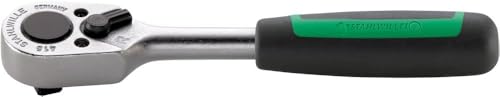 STAHLWILLE 415 l 1/4" Knarre mit Kugelarretierung, Länge: 120 mm l ergonomischer 2-K-Griff l 22 Zähne l Made in Germany STAHLWILLE 415 l 1/4" Knarre mit Kugelarretierung, Länge: 120 mm l ergonomischer 2-K-Griff l 22 Zähne l Made in Germany von STAHLWILLE