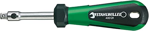 Stahlwille Steckgriff 1/4"; QuickRelease Sicherheitsverrigelung; universelle Aufnahme; 2 Komponenten Griff - 11051010 von STAHLWILLE