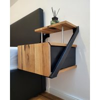 Nachttisch "x-Frame' von STAHLgeworden