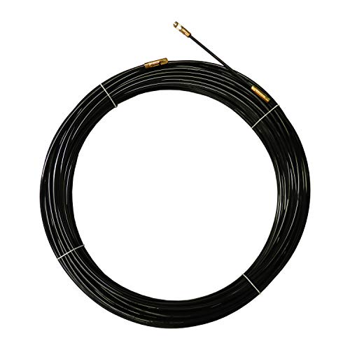 Nylon-Fischband, schwarz, Ø 4 mm, 15 m, mit austauschbaren Anschlüssen Nylon-Fischband, schwarz, Ø 4 mm, 15 m, mit austauschbaren Anschlüssen von Velamp