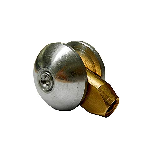 Scrollrad mit Olive (Riemenscheibe). Für Fischbandn Ø6 mm von STAK