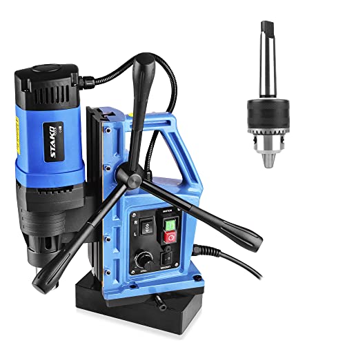STAKO SCY-2800RE+ Max. Ø 80 mm Magnetbohrmaschine 2050 W mit Koffer – Magnetkraft 17000 N – tragbare Kernbohrmaschine für Metallbearbeitung mit Bohrfutter – Set 1 von STAKO