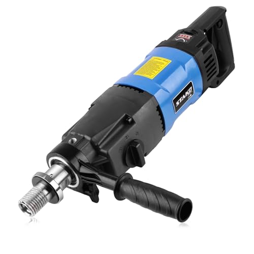 STAKO Profi Hand-Kernbohrmaschine mit leistungsstarkem 2300-Watt-Motor – Max. Bohrdurchmesser Ø 165–202 mm – Gewicht 6 kg – Diamant-Kernbohrgerät für Beton mit PRCD – Kernbohreinheit mit 3 Gängen von STAKO