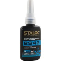 2S42 Schraubensicherung mittelfest blau - ideal für Wartungs- und Reparaturzwecke bis M24, 500ml - Staloc von STALOC