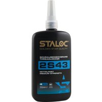 2S43 Schraubensicherung mittelfest blau - ideal für Wartungs- und Reparaturzwecke bis M24, 500ml - Staloc von STALOC