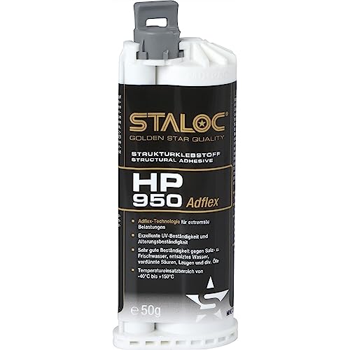 STALOC HP-950 Strukturklebstoff 50ml anthrazit, ohne Mischer von STALOC