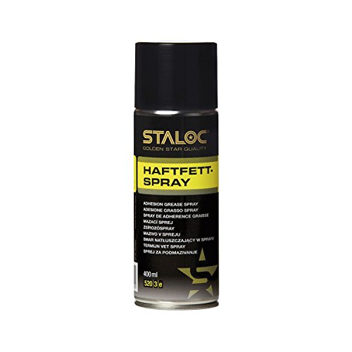 STALOC Haft-Fett-Spray | transparentes Sprüh-Fett | rostlösendes Schmierfett | 400 ml von STALOC