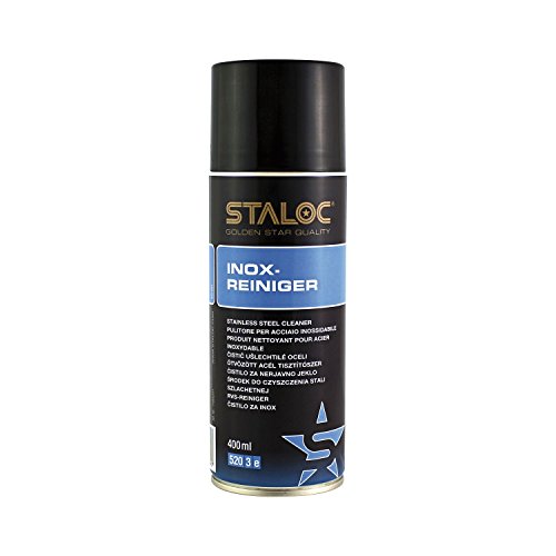 STALOC INOX-Reiniger | speziell für sämtliche Edelstahl-Oberflächen | frischer Zitrusgeruch | 400 ml von STALOC