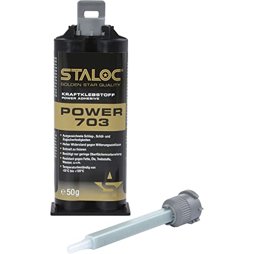 STALOC Power 703 50ml beige, Mischer, 2K-Strukturklebstoff, 2 Komponentenkleber STALOC Power 703 50ml beige, Mischer, 2K-Strukturklebstoff, 2 Komponentenkleber von STALOC