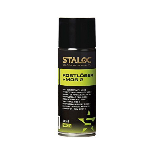 STALOC Rostlöser + MoS2 | Rostlockerung | vorbeugend gegen weitere Korrosion | 400 ml von STALOC