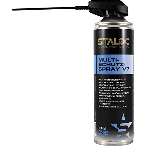 STALOC V110A660S111 MultiStraw V7 | Multischutz-Öl | Mulitfunktions-Spray | universell einsetzbar für unzählige Anwendungen, Blau von STALOC