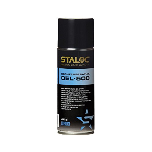 STALOC hochtemperatur-Ölspray | Sprüh-Öl | bis + 1.100° | 400 ml von STALOC
