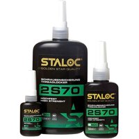 Staloc - 2S70 Schraubensicherung hochfest rot - ideal für Verbindungen die nicht gelöst werden sollen, bis M36, 250ml Staloc - 2S70 Schraubensicherung hochfest rot - ideal für Verbindungen die nicht gelöst werden sollen, bis M36, 250ml von STALOC