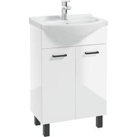 STAMAR Unterbauwaschtisch 50 cm - Weiß glänzend - Elegant und funktional - Made in Polen STAMAR Unterbauwaschtisch 50 cm - Weiß glänzend - Elegant und funktional - Made in Polen von STAMAR