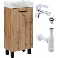 STAMAR Waschbeckenunterschrank 40 cm - Eiche craft doré - kompakt und modern - ideal für kleine Bäder STAMAR Waschbeckenunterschrank 40 cm - Eiche craft doré - kompakt und modern - ideal für kleine Bäder von STAMAR