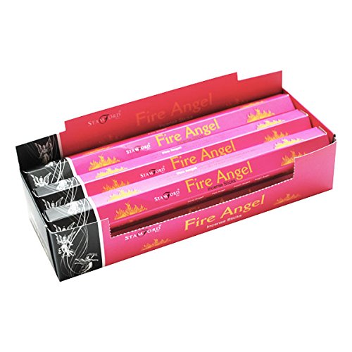 Stamford Räucherstäbchen Rosa Reihe, Schachtel mit 6 Packungen (90 Stück) von STAMFORD INC.