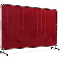 Schweißschutzwand Schweißvorhang Schweißschutz Schweißschutzwand 240 x 180 cm von STAMOS GERMANY