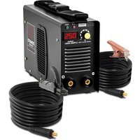 Schweißgerät e Hand Elektroden mma Schlauchpaket 8 Meter led Anzeige 250A Stamos von STAMOS