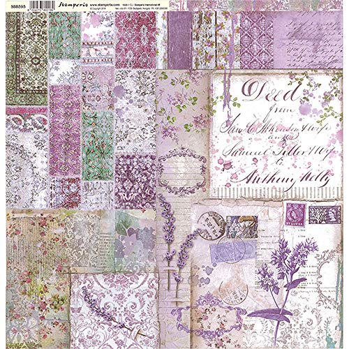 STAMPERIA INTERNATIONAL, KFT SBB595 STAMPERIA DS PAPR30 PROV Patch, Provence Patchwork, Einheitsgröße STAMPERIA INTERNATIONAL, KFT SBB595 STAMPERIA DS PAPR30 PROV Patch, Provence Patchwork, Einheitsgröße von STAMPERIA INTERNATIONAL, KFT