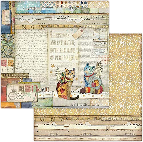 STAMPERIA INTERNATIONAL, KFT SBB652 STAMPERIA DS PAPR12 Katzen, Katzendesign, Einheitsgröße STAMPERIA INTERNATIONAL, KFT SBB652 STAMPERIA DS PAPR12 Katzen, Katzendesign, Einheitsgröße von STAMPERIA INTERNATIONAL, KFT
