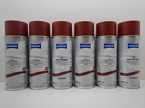 STANDOX U3030 KORROSIONSSCHUTZ GRUNDIERUNG 1K HAFTPRIMER ROTBRAUN SPRAY 400ML (6) von STANDOX