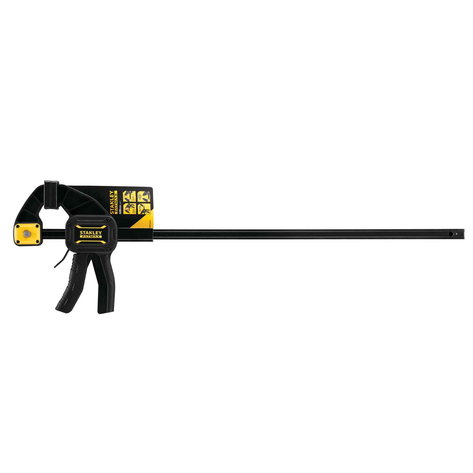 STANLEY FatMax FMHT0832 Einhandzwingen, Klemme, Zwinge, Spannzwinge, Klemmzwinge Größe:Large - 600 mm / 135 kg von STANLEY® FatMax®