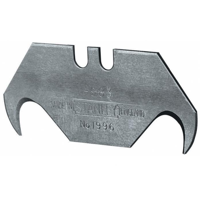 STANLEY 0-11-983 Hakenklingen 1996 Cutter Messerklingen Schneidklinge - 5 Stück von STANLEY®