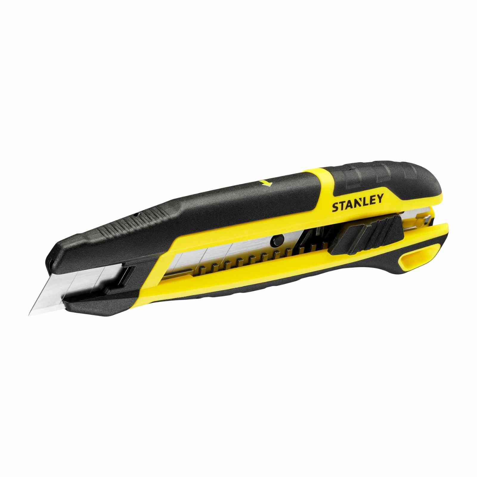 STANLEY Cutter 18mm mit Schieber, Universalmesser mit Klingenbrecher von STANLEY®