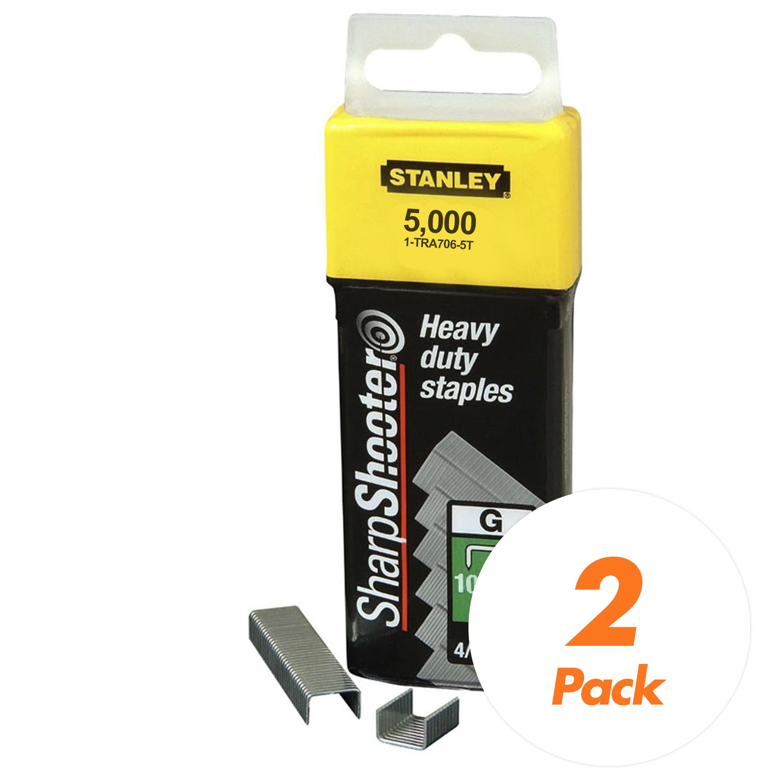 STANLEY Klammern Typ G 1-TRA706T5T 10 mm - für Elektro- & Handtacker 10000 Stück von STANLEY®