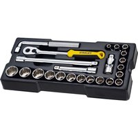Stanley - Modul 1/2 Steckschlüssel 12-Kant + Zubehör von Stanley