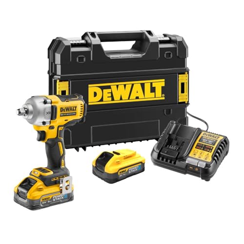 DEWALT DCF891H2T-QW Schlagschrauber 18V 2 Batterien 5Ah Powerstack 1/2" 812Nm von DEWALT