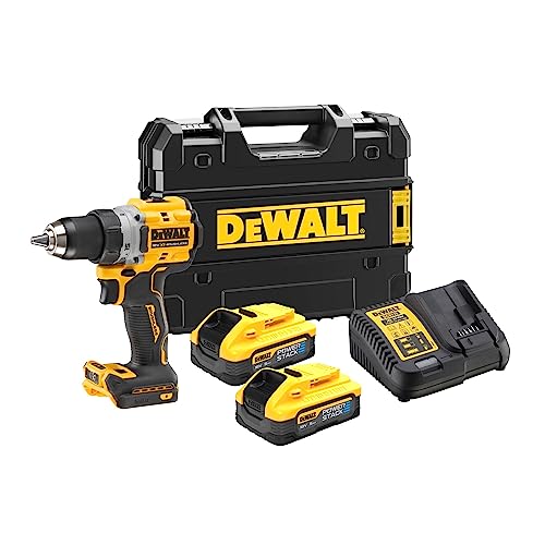 DeWalt DCD800H2T Bohrschrauber Powerpack – 2 Akkus 18 V 5 Ah – DCD800H2T-QW von DEWALT