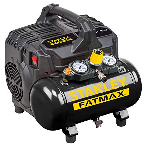 STANLEY FATMAX Silent Air Compressor DST 101/8/6SI - Silent Compressor - 59 db von Stanley