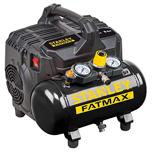 STANLEY FATMAX Silent Air Compressor DST 101/8/6SI - Silent Compressor - 59 db von Stanley