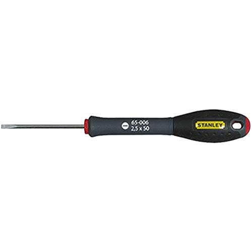 Stanley Fatmax 1-65-006 Schraubendreher mit Parallelklinge 2,5 x 50 mm mit Soft-Griff von Stanley - FatMax