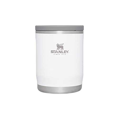 STANLEY Adventure To Go Isoliertes Lebensmittelglas – 530 ml – isolierter Edelstahl-Lebensmittelbehälter mit auslaufsicherem Deckel – BPA-frei und spülmaschinenfest, 18oz, Polar von STANLEY