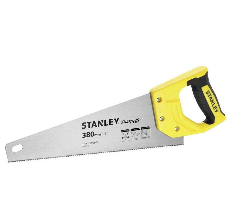 STANLEY Handsäge 15″ Handsaege, 11TPI STHT20369-1 von STANLEY