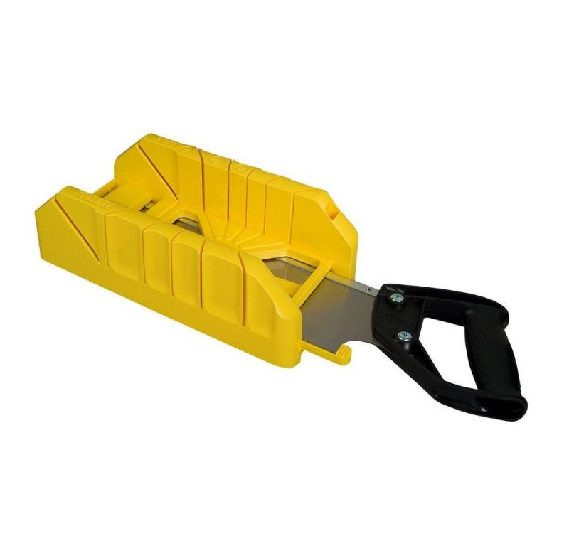 STANLEY Handsäge Gehrungslade PVC 350mm, m. Rueckensaege 1-19-800 von STANLEY