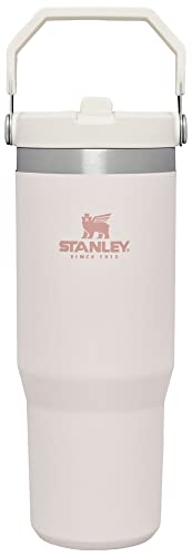STANLEY IceFlow™ Trinkglas, mit Strohhalm, 850 ml, Rosenquarz von STANLEY